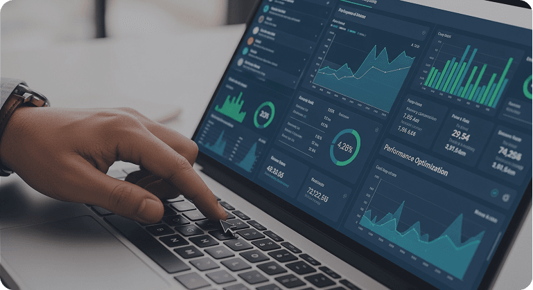 Dashboard Power BI com indicadores e gráficos